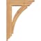 Ekena Millwork Thorton Traditional Smooth Bracket w/ Offset Brace, Western Red Cedar, 5 1/2"W x 18"D x 26"H BKT0604X18X26THR01SWR - alternate 2